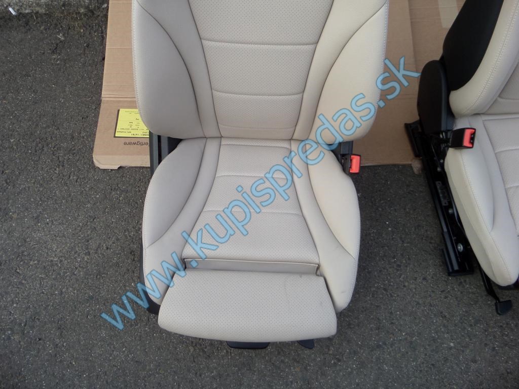Predné-zadné kožené sedačky MERCEDES C W205 KOMBI